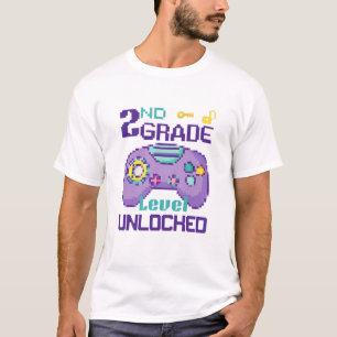 Camiseta Niños De 2º Grado Desbloqueado De Nuevo A Aficiona