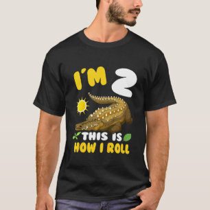 Camiseta Niños De 2 Años A Este Niño Le Encantan Los Alliga
