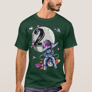 Camiseta Niños de 2 años Astronauta de cumpleaños