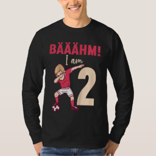 Camiseta Niños De 2 Años De 2 Años De Edad De Cumpleaños Ni