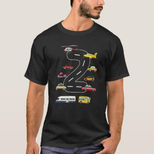 Camiseta Niños de 2 años de edad de transporte