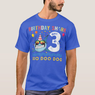 Camiseta Niños de 3 años de edad Chica de tiburones y G