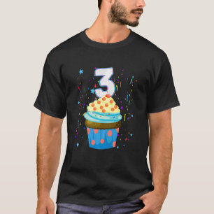 Camiseta Niños de 3 años, es mi dulce de tercer cumpleaños