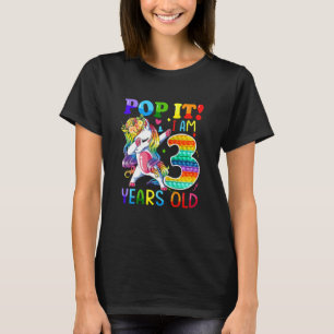 Camiseta Niños de 3 años regalos Chica de tercer cumpleaños