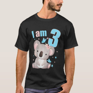 Camiseta Niños De 3 Años Ropa De Cumpleaños Niño Chica Koal
