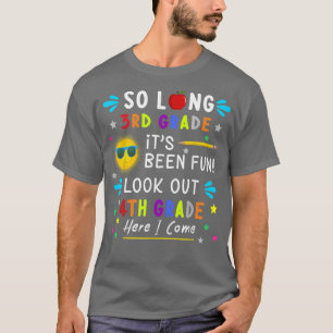 Camiseta Niños De 3er Grado Aquí Tengo 4º Gradu