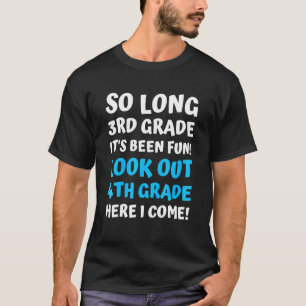 Camiseta Niños De 3er Grado Hasta El Último