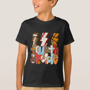 Camiseta Niños de 4º grado Perno Relámpago Footll Vender Sk