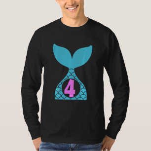 Camiseta Niños de 4 años Chica Segunda criada de cumpleaños