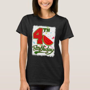 Camiseta Niños de 4 años de edad sandía Frutas tropicales 4