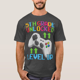 Camiseta Niños de 5º grado Desbloqueados videojuego Guay Lo