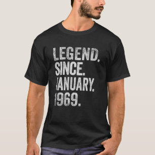 Camiseta Niños de 54 años de edad legendarios desde enero