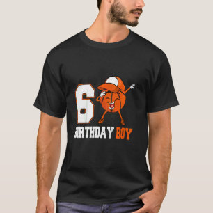 Camiseta Niños de 5 años Dabbing Baloncesto 5º cumpleaños B