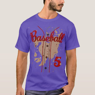 Camiseta Niños de 5 años de béisbol de 5 años de edad