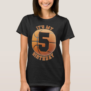 Camiseta niños de 5 años de edad Baloncesto de niños de 5 a
