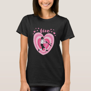 Camiseta Niños De 5 Años De Edad Cute Béisbol Chica De Cump