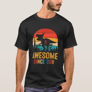 Camiseta Niños de 5 años de edad niño regalo 5 cumpleaños D