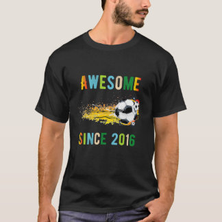 Camiseta Niños De 5 Años De Edad Regalo De Amante Del Fútbo