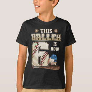 Camiseta Niños de 6 años Béisbol Niño de 6 años