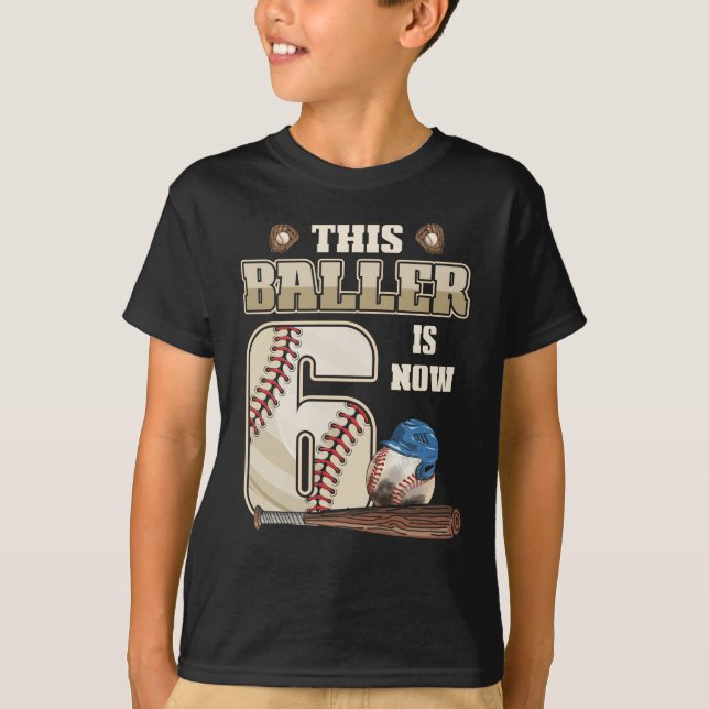 Camiseta Niños de 6 años Béisbol Niño de 6 años (Anverso)