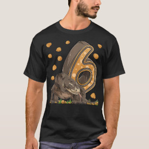 Camiseta Niños de 6 años de edad dragón Komodo Reptile 6 cu
