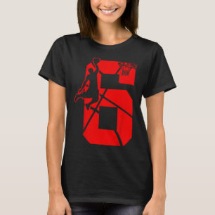 Camiseta Niños de 6 años de edad Fiesta de cumpleaños de ba