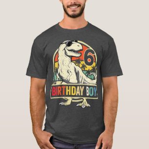 Camiseta Niños de 6 años niño de 6 años Rex Dinosaur