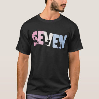 Camiseta Niños de 7 años de edad Chica de cumpleaños de per