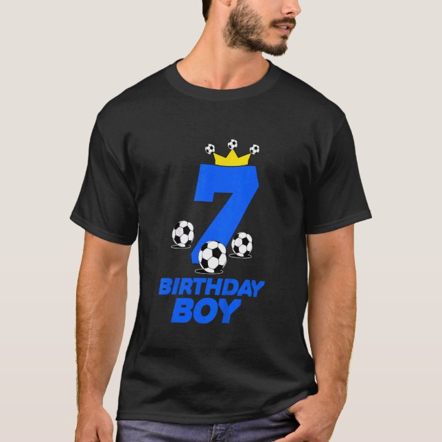 Camiseta Niños de 7 años de edad Fútbol Jueves 7 Bday Sport (Anverso)