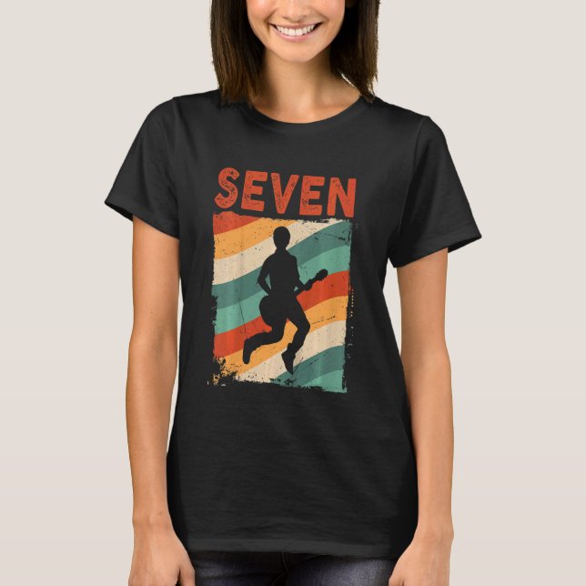 Camiseta Niños de 7 años de edad Jugador de guitarra de 7 a (Anverso)