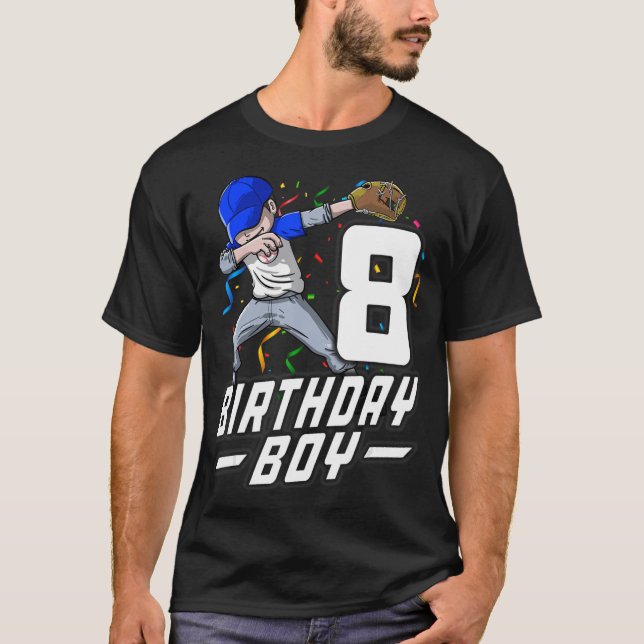Camiseta Niños de 8 años Boys de 8 años Béisbol (Anverso)