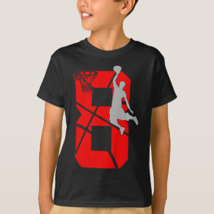 Camiseta Niños de 8 años de edad Fiesta de cumpleaños de ba