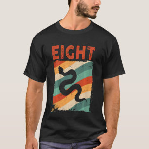 Camiseta Niños de 8 años de edad Niños Reptiles de Snake de