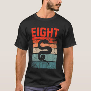 Camiseta Niños de 8 años de edad Niños Reptiles de Snake de