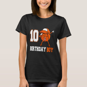 Camiseta Niños de 9 años Dabbing Baloncesto Noveno cumpleañ