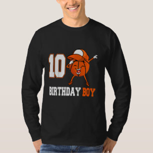 Camiseta Niños de 9 años Dabbing Baloncesto Noveno cumpleañ