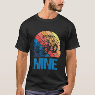 Camiseta Niños de 9 años Noveno Aniversario de Tractor Niño
