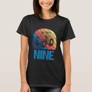 Camiseta Niños de 9 años Noveno Aniversario de Tractor Niño