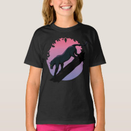 Camiseta Niños de animales de la jungla de pantera negra
