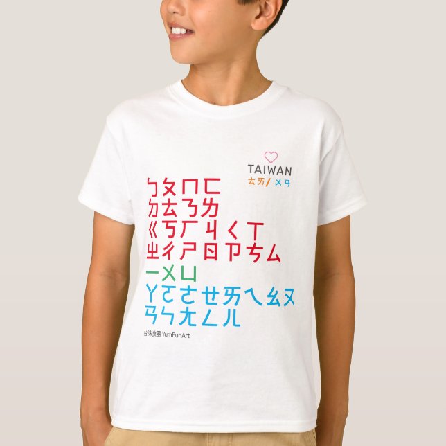 Camiseta Niños de Bopomo (Anverso)