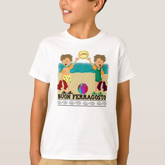 Camiseta Niños de Buon Ferragosto (Anverso)