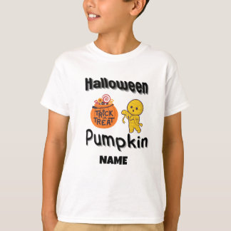 Camiseta Niños de calabaza de Halloween regalos personaliza