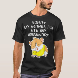 Camiseta Niños de cerdo guineanos comieron mi hogar
