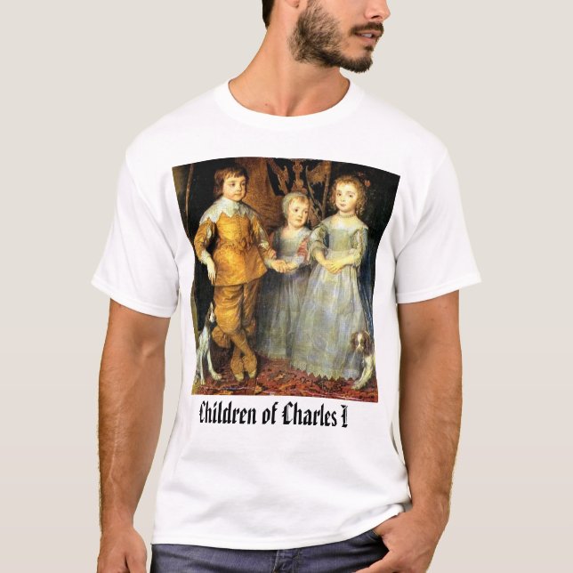 Camiseta Niños de Charles I, niños de Charles I (Anverso)