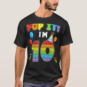 Camiseta Niños de cumpleaños pop que tengo 10 años