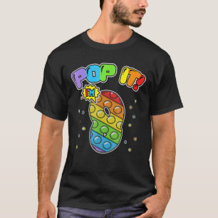 Camiseta Niños de cumpleaños pop que tengo 8 años
