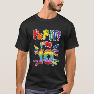 Camiseta Niños De Cumpleaños Que Me Parecen De 10 Años