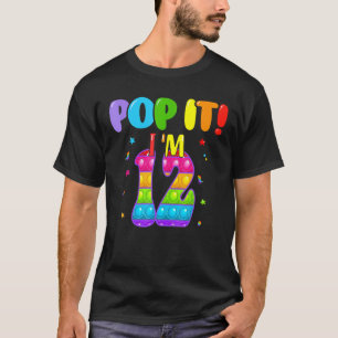 Camiseta Niños De Cumpleaños Que Me Parecen De 12 Años