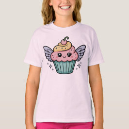 Camiseta Niños de Cupcake Kawaii