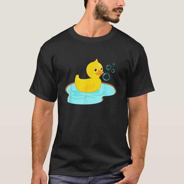 Camiseta Niños de duckling cutáneos dan idea de pato (Anverso)